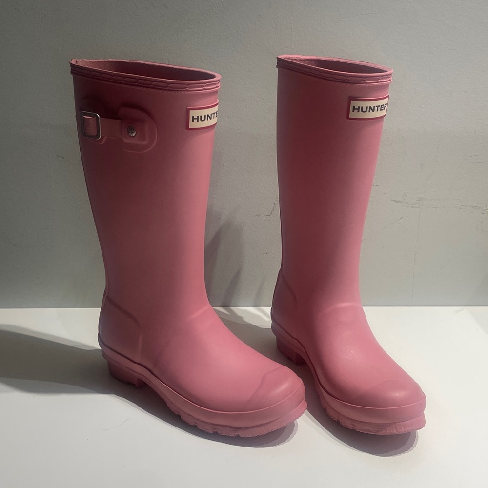 Hunter Kids Pink Boots